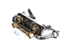 T S Brass Workboard Faucet, Deck Mount, 4 Centers, 8 Swing B-1111 - Free