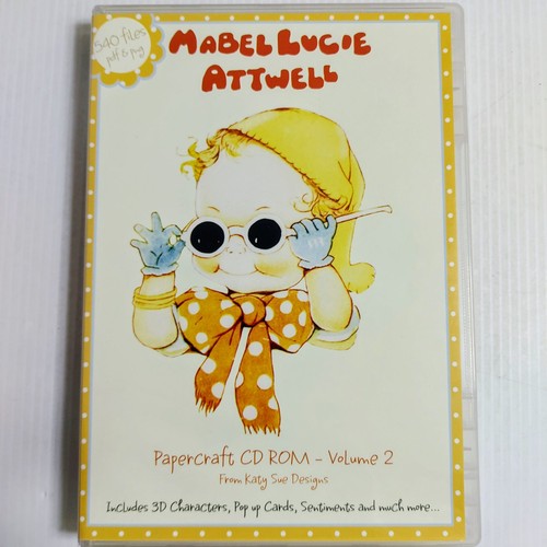 Mabel Lucie Attwell Papercraft CD ROM Volume 2 Katy Sue Designs PC Windows prezzo ebay