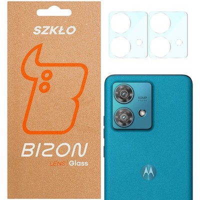 2x Kameraglas für Motorola Edge 40 Neo Bizon Objektivschutzglas Kameraschutz