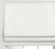 Pottery Barn - Emery Linen Cordless Roman Shade 8132567 - New Sale