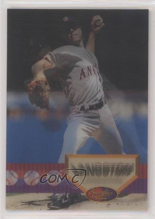 1994 Sportflics 2000 Mark Langston #38 2k2