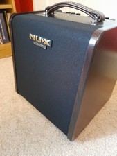 NuX Stageman II AC-80  Acoustic Amplifier Recharge Battery Looper Excellent cond