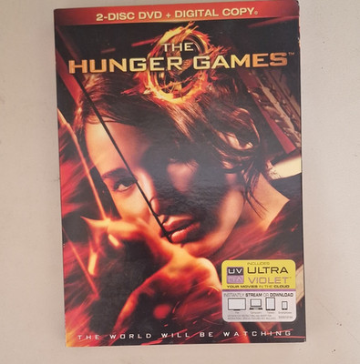 The Hunger Games 2-Disc DVD Widescreen Lionsgate Digital Copy Ultraviolet