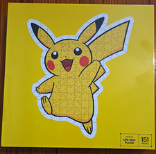 Pokemon Pikachu Life-Size 151-Piece Interlocking Cardboard Puzzle Yellow