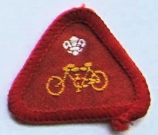 Cub Scout Proficiency Badge - Cyclist - 1981-1991 - New