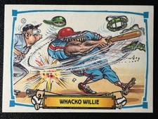 Whacko Willie 1988 Leaf Baseball's Greatest Grossouts #12