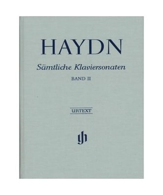 Sämtliche Klaviersonaten Band II; revidierte Urtextausgabe, Leinengebunden, mit