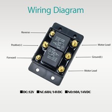 Forward Reverse Relay Module Fits Winch Motor Buyers 5541100 Truck Snow Plow Forward Reverse Relay Module Fits Winch Motor Buyers 5541100 Truck Snow Plow