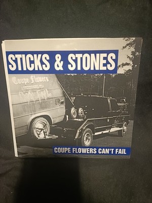 Sticks & Stones - Coupe Flowers Can't Fail 1990 US Punk Rock 7''