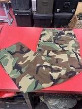 USGI US Military Woodland BDU Pants Trousers Large Long NWOT Vintage