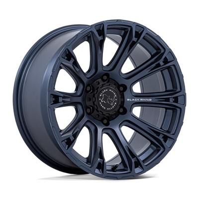20x9 Black Rhino Br020 Diamondback 6x135 12 Blue Wheels Rims Set(4) 87.1