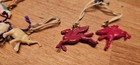 Lot Vtg Cracker Jack Charms Celluloid Plastic Metal Loops 100pcs Animals & More! — photo 9