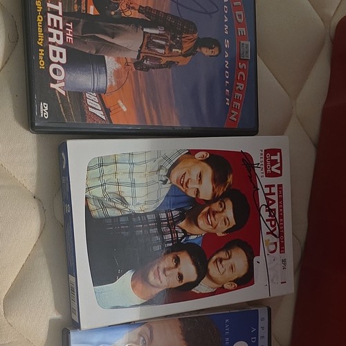 Henry winkler signed DVD cases 