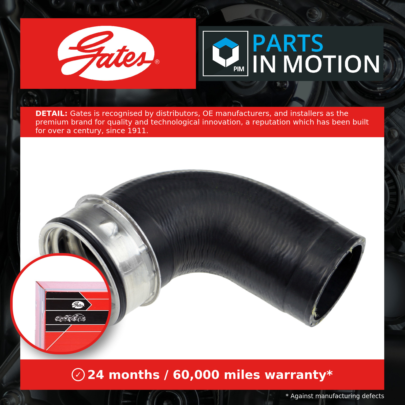 Fits GATES-PRZEWODY 09-0930 AIR SUPPLY HOSE TURBO - Image 11