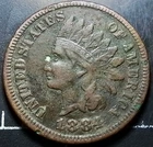 (Apr26) 1884 Indian Head Penny Small Cent