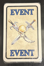 SEALED Warhammer Quest- 1995 Games Workshop Board Game Event Cards Deck