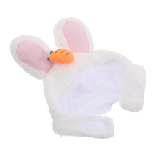 Dog Headgear Bunny Hat Outfit with Ears Cat Easter Cute Costume Pet Accessories