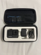 GoPro Hero 9 Black, Case, 4 Batteries, Charger & 128GB SD Card
