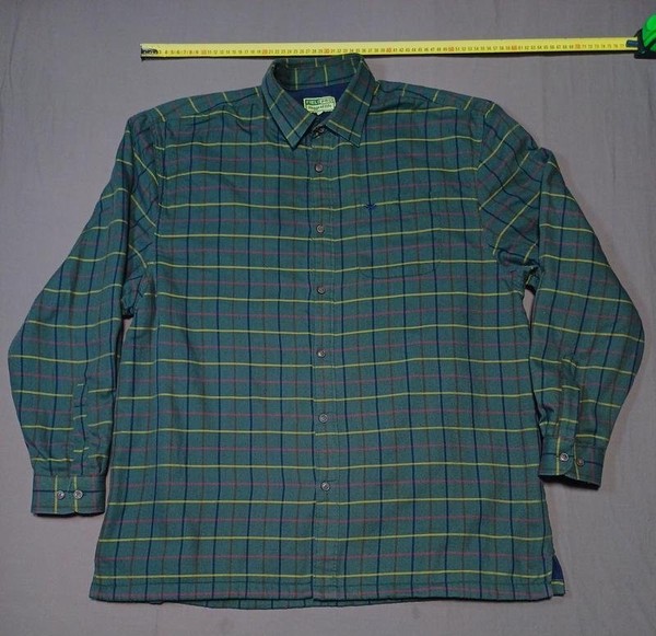 Men HOGGS OF FIFE Shirt Khaki Polyester 42 / XL /