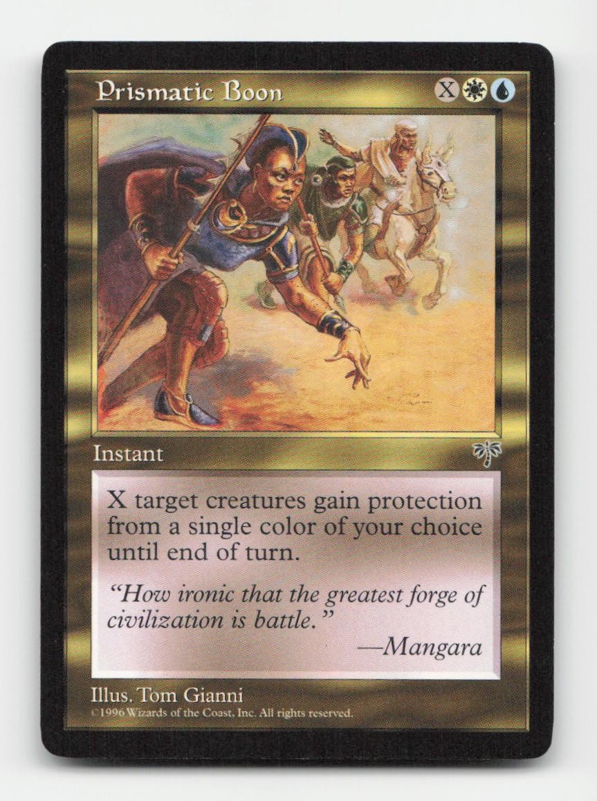 Prismatic Boon Mirage # Magic the Gathering Uncommon
