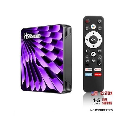 HS86 PRO14 Android TV Box 14.0 8K 2026 Android Box 2GB RAM 16GB ROM 2G 16G