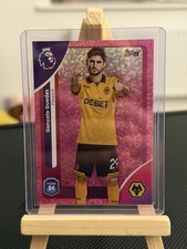 Topps Premier League 2026 Pink Numbered Parallel /399 Goncalo Guedes Wolves