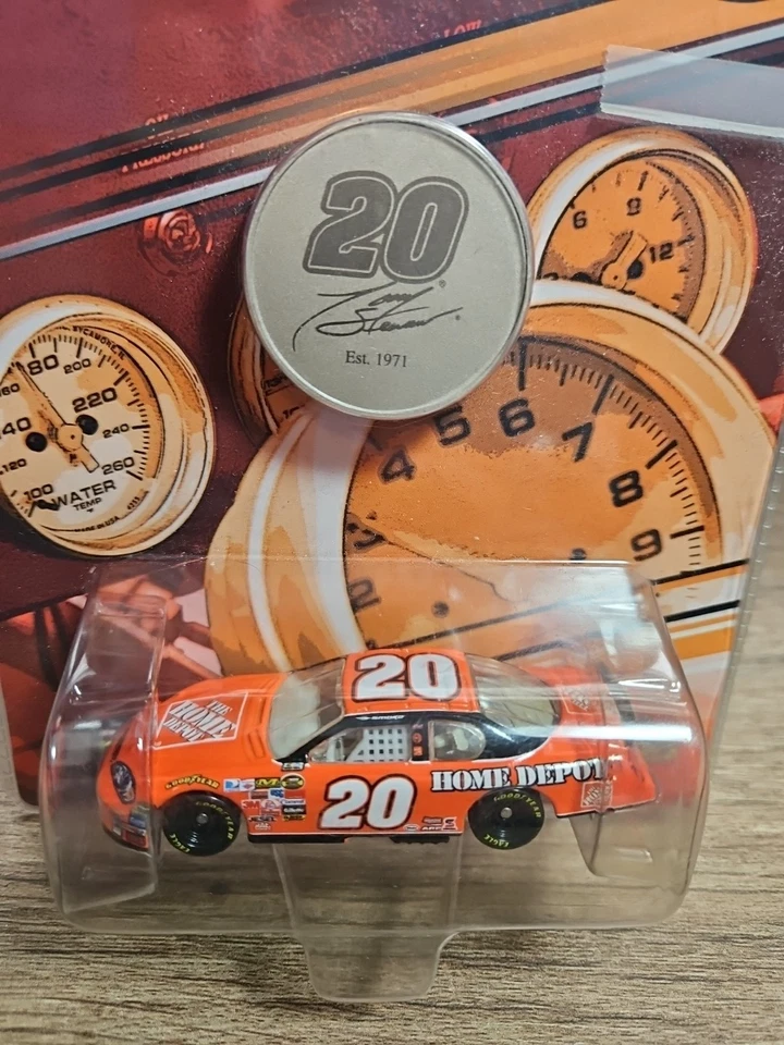 Serie de monedas de coche Winners Circle 2007 1/64 Tony Stewart #20 Home Depot Foto 2 de 4