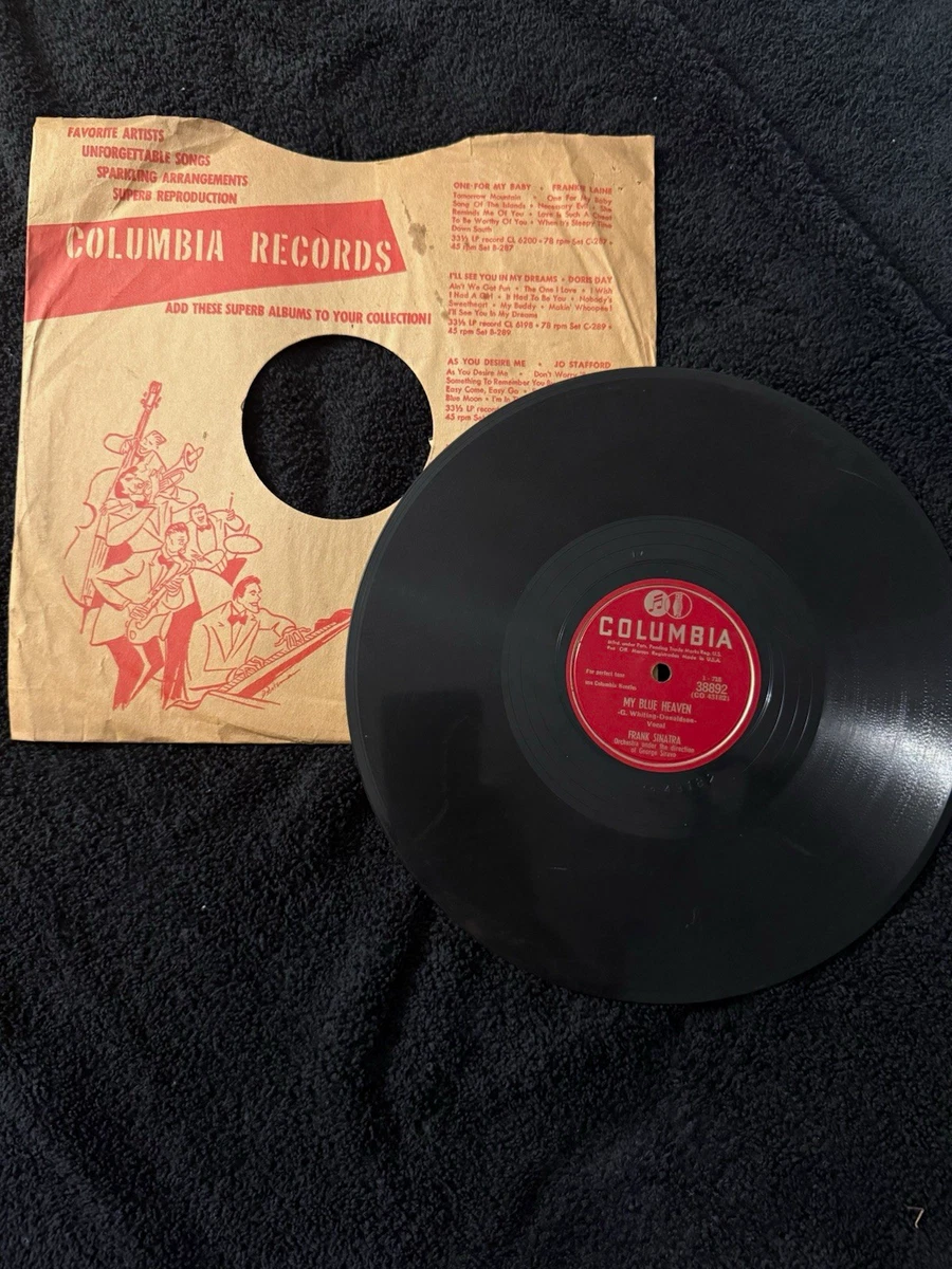 Columbia 78 RPM Vinyl Records | Updated Sep 2026