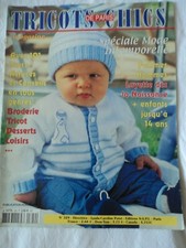  ancien livre revue spécial layette tricots Chics de paris  N° 329 - 2002