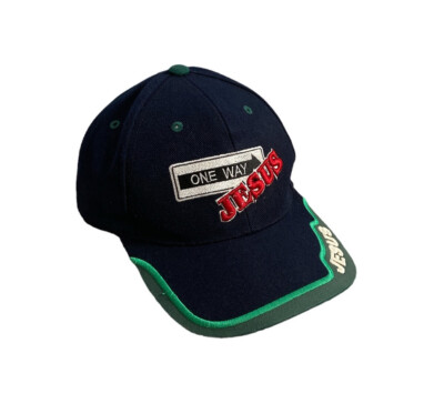 Santo Cap One Way Jesus One Size Adjustable SnapBack Cap/Hat