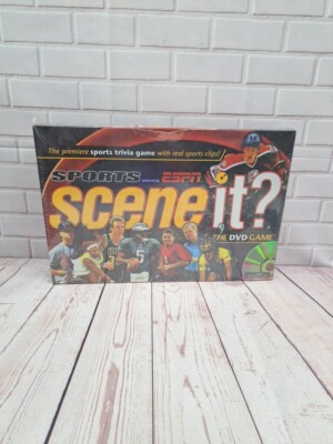 NIB ESPN Sports Edition Scene It DVD Trivia Board Game