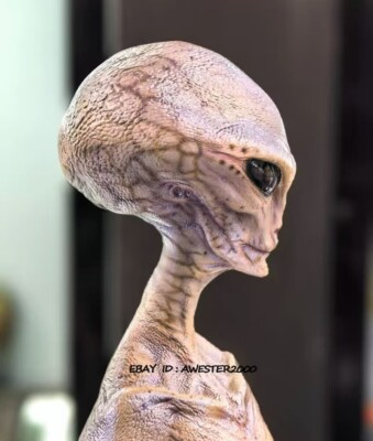 ECC Extraterrestrial Being Reptilian Gray 1/3 Scale Statue Model