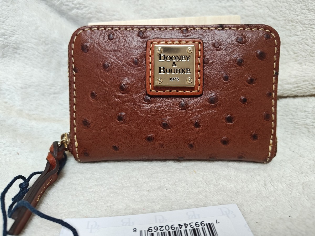 Dooney & Bourke Sac à main, grain, grande fermeture éclair autour du