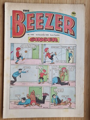 The Beezer - comic / #1455 - 3rd December 1983 / Vintage UK Comic (A)