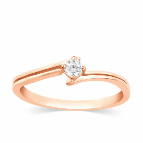Authentic K18WG Flower Diamond Ring 0.15CT #260-007-286-4593 Authentic K18WG Flower Diamond Ring 0.15CT #260-007-286-4593