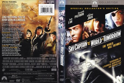 Sky Captain and the World of Tomorrow (Fullscreen DVD, 2005,