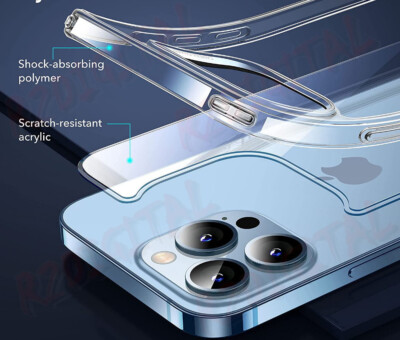 Captor Cover iPhone 14 Plus Trasparente TPU Morbido, Silicone Flessibile, Antiurto, Shockproof, Paraurti, Assorbimento Urti, Protezione Totale, Anti