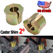 Caster Shim Set For Ford Super Duty F250 F350 F450 2005-2022 Pair Shim 2 Degrees