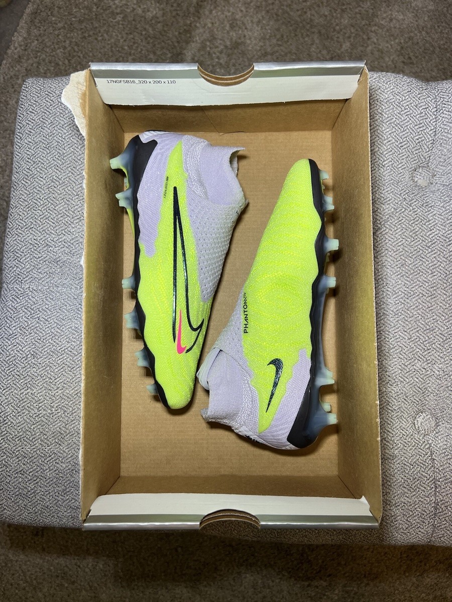 Size 4.5 - Nike Phantom GX Elite DF FG BARELY VOLT/GRIDIRON