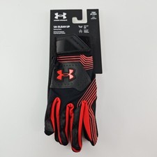 Under Armour Youth Boys Size Small UA Clean Up Baseball Batting Gloves New