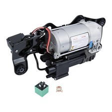 Air Suspension Compressor W/ Bracket Valve Block For BMW X5 F15 F16 37206868998