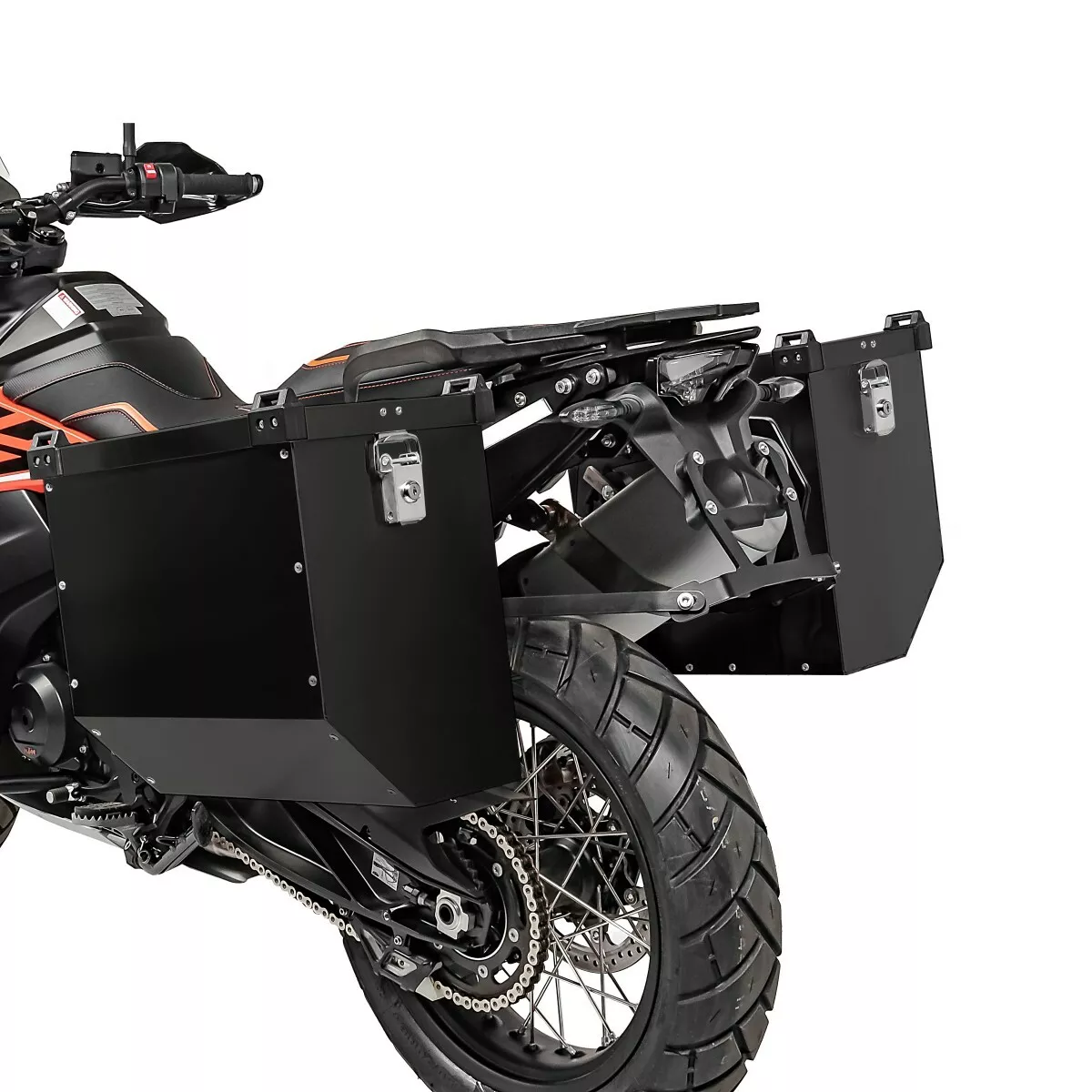 Aluminium Panniers Set for Royal Enfield Himalayan Side Cases AT36