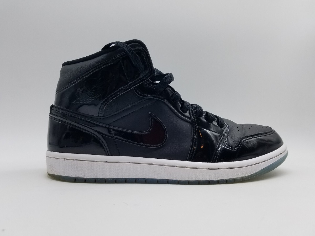 Nike Jordan 1 Mid SE Space Jam Sneakers Mens 11 Air Jordan 1 Mid SE “Space Jam” DV1308-004 Black Concord  main image 2