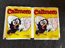 2 PACKETS POCHETTE CALIMERO DISNEY SEALED BEAUBOURG EDITION PAGOT RARE NO PANINI