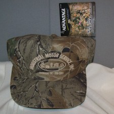 Advantage Classic INDUSTRIAL MOTOR SERVICE Logo Camouflage Ball Cap made in USA