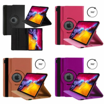 Für Apple iPad Pro 12,9'' 2020 2021 4. 5. Gen PU Leder Ständer SMART CASE Hülle