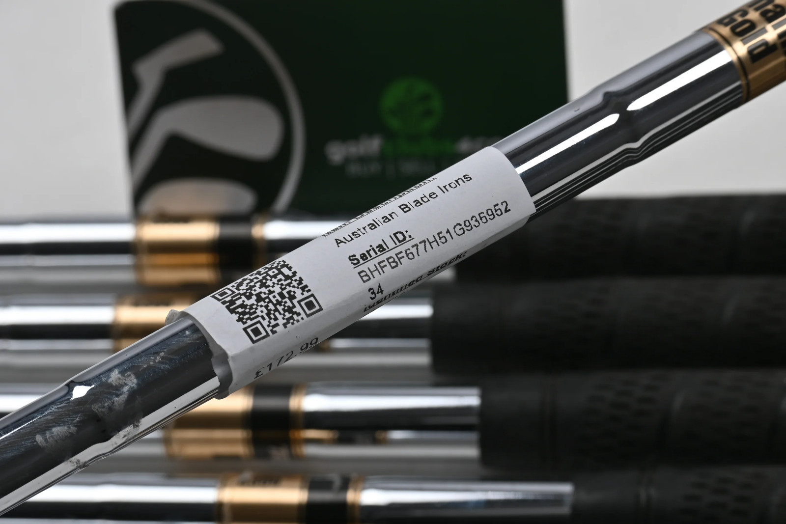 Maxfli Australian Blade Irons / 3PW / Regular Flex Dynamic Gold R300