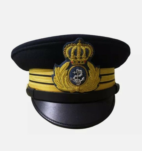 Replica Cappello-berretto-capitano-regia-marina-san-marco-rsi-1910-cap-Navy-hat-  | eBay