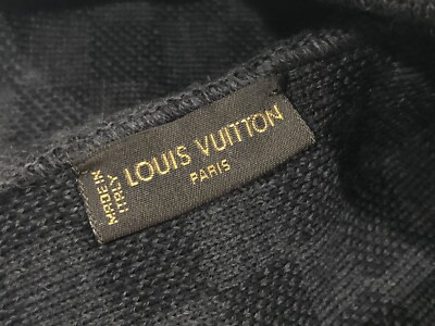 RARE 2009 NEW W/ ORIGINAL RECEIPT LOUIS VUITTON BEANIE HAT BLACK
