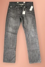 AG Adriano Goldschmied Protégé Straight Leg Denim Pant Made In USA 32 Black